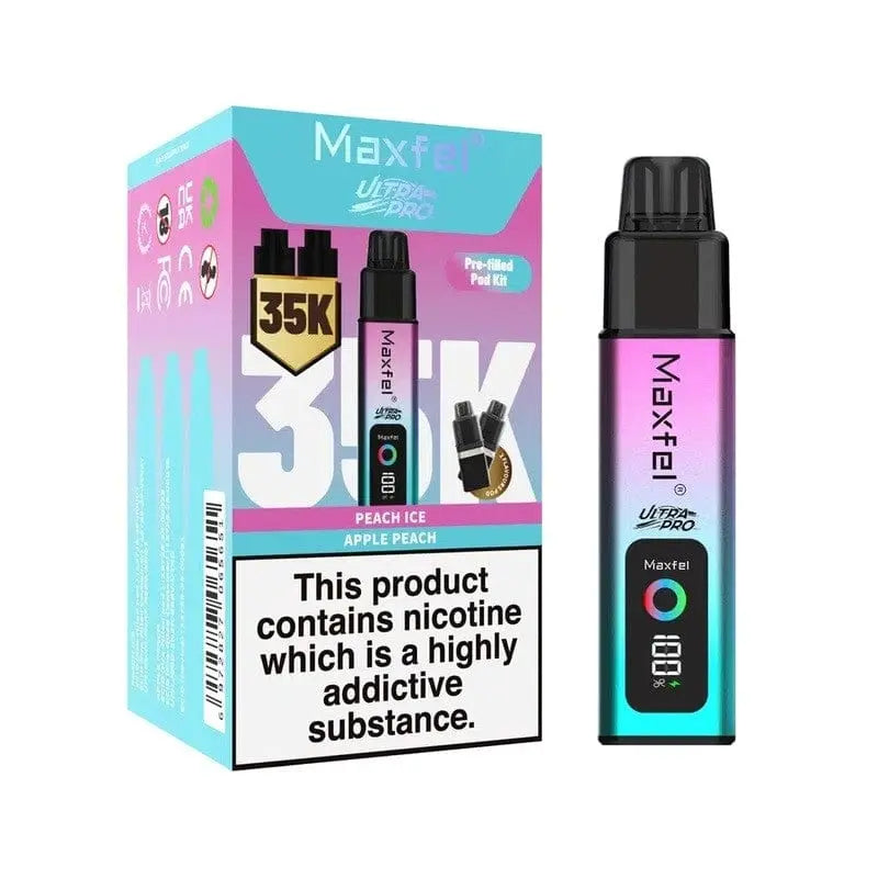 Maxfel Ultra Pro 35K Prefilled Pod Vape Kit Vape At Door