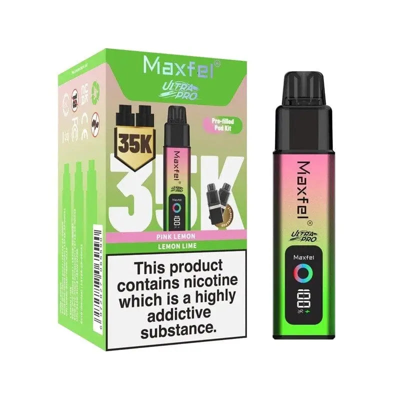 Maxfel Ultra Pro 35K Prefilled Pod Vape Kit Vape At Door