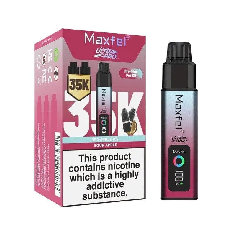 Maxfel Ultra Pro 35K Prefilled Pod Vape Kit Vape At Door