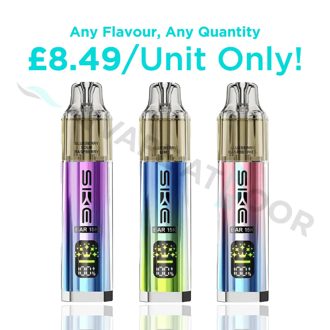 Ske Bar 15K Puffs Prefilled Pod Kit Vape At Door