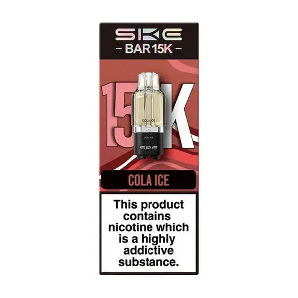 Ske Bar 15k Puffs Prefilled Replacement Pods