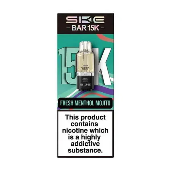 Ske Bar 15k Puffs Prefilled Replacement Pods Vape At Door