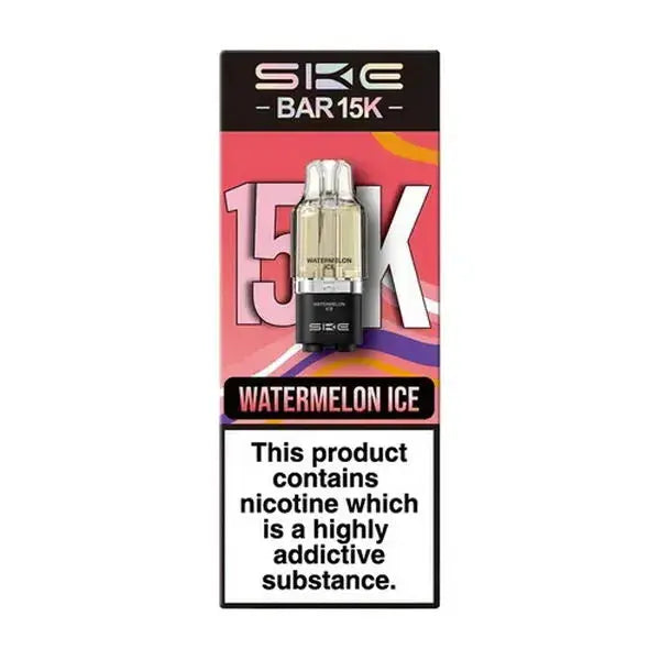 Ske Bar 15k Puffs Prefilled Replacement Pods Vape At Door