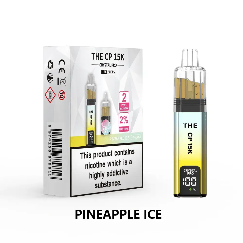 Crystal Pro CP 15K Prefilled Pod Kit (Price, Puff Count, Specs & Stock in the UK) Vape At Door