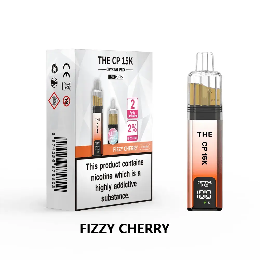 Crystal Pro CP 15K Prefilled Pod Kit (Price, Puff Count, Specs & Stock in the UK) Vape At Door