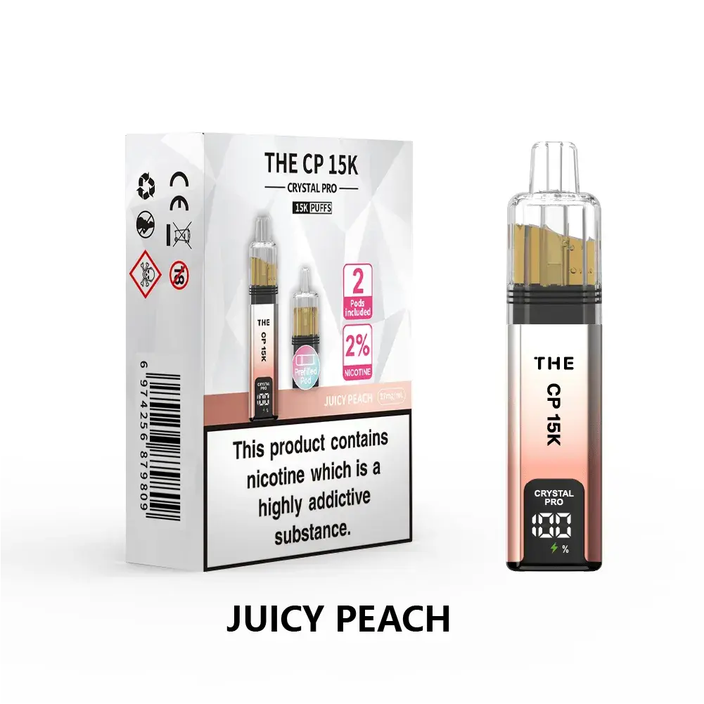 Crystal Pro CP 15K Prefilled Pod Kit (Price, Puff Count, Specs & Stock in the UK) Vape At Door