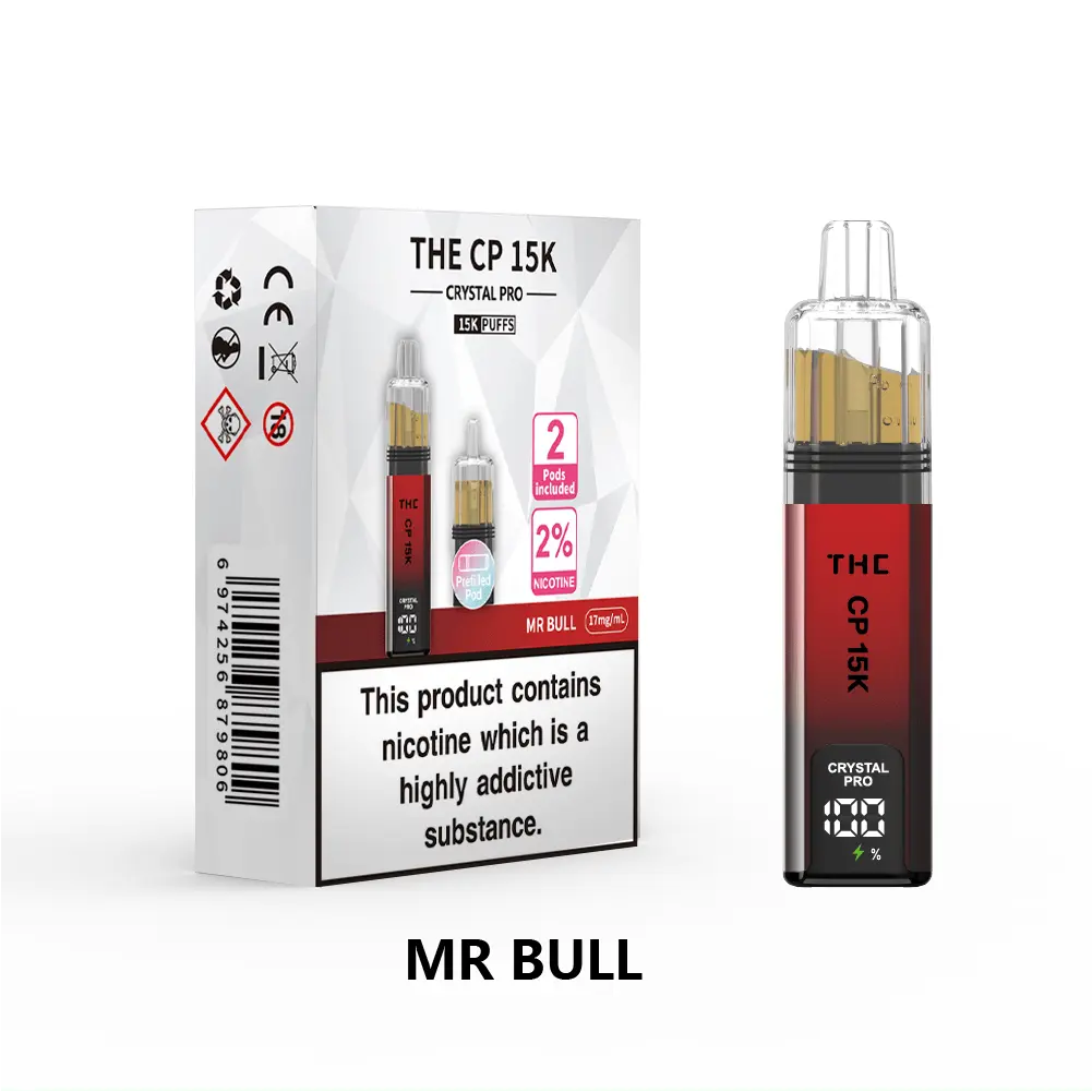 Crystal Pro CP 15K Prefilled Pod Kit (Price, Puff Count, Specs & Stock in the UK) Vape At Door