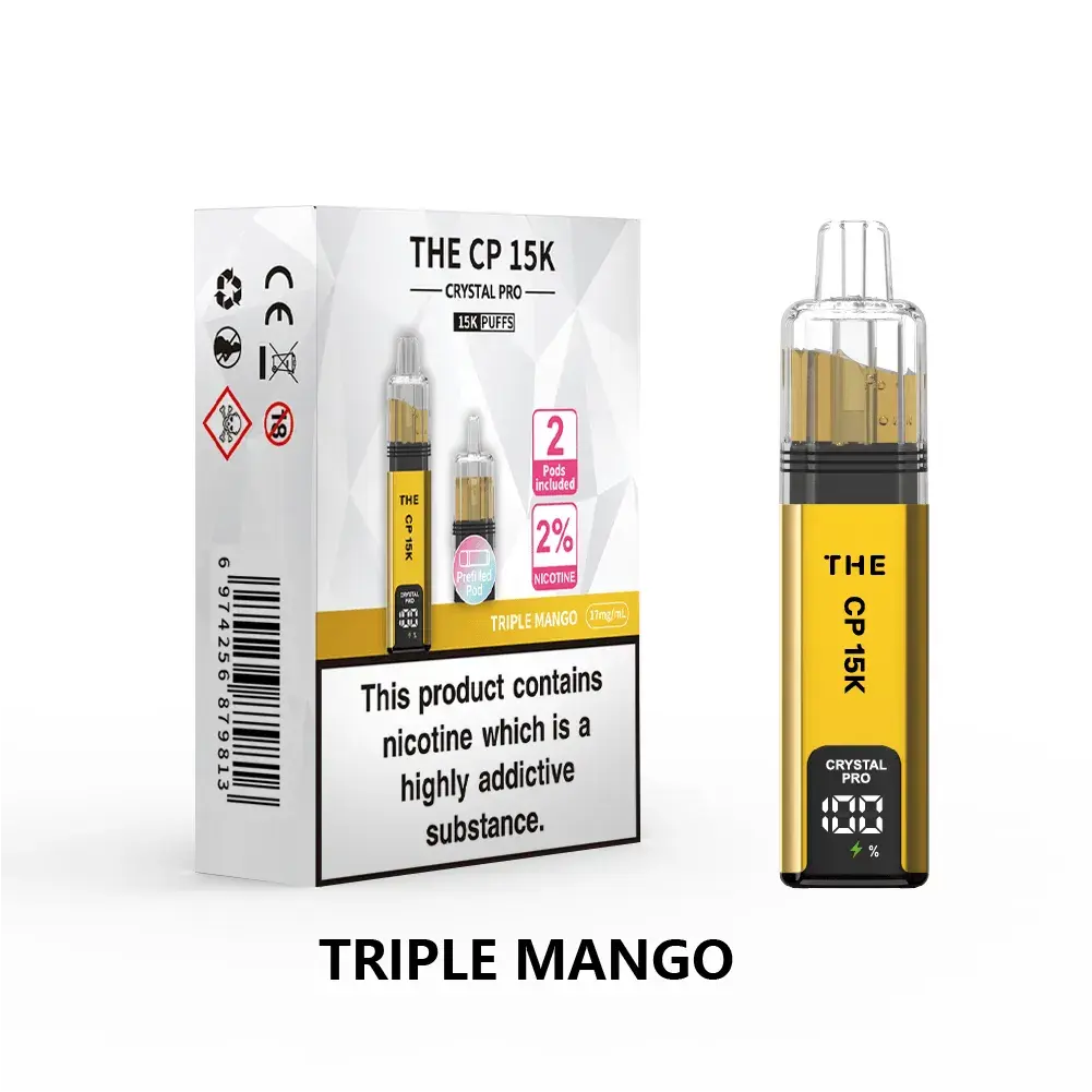 Crystal Pro CP 15K Prefilled Pod Kit (Price, Puff Count, Specs & Stock in the UK) Vape At Door