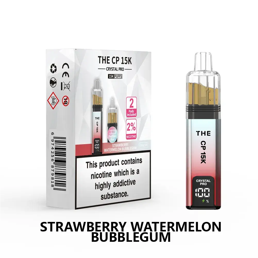 Crystal Pro CP 15K Prefilled Pod Kit (Price, Puff Count, Specs & Stock in the UK) Vape At Door