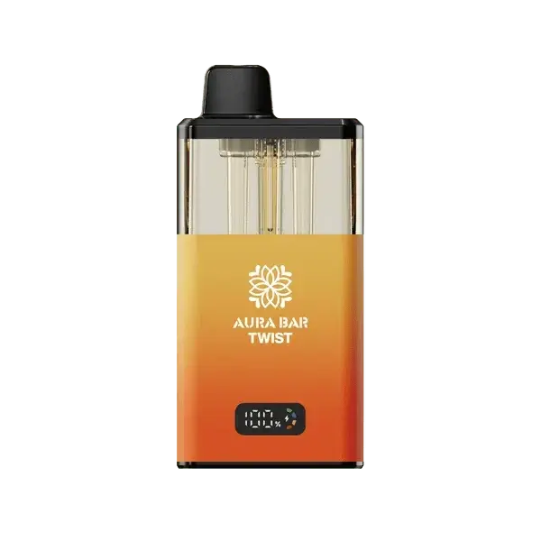 Crystal Prime Aura Bar Twist 40k (40,000) Puffs Prefilled Pod Kit Vape At Door