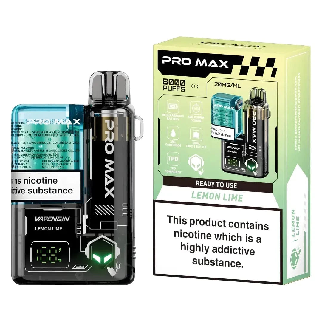 Vapengin Pro Max 8k Lemon Lime