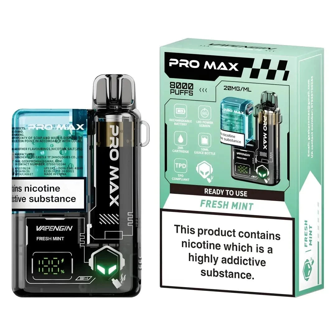 Vapengin Pro Max 8k Fresh Mint