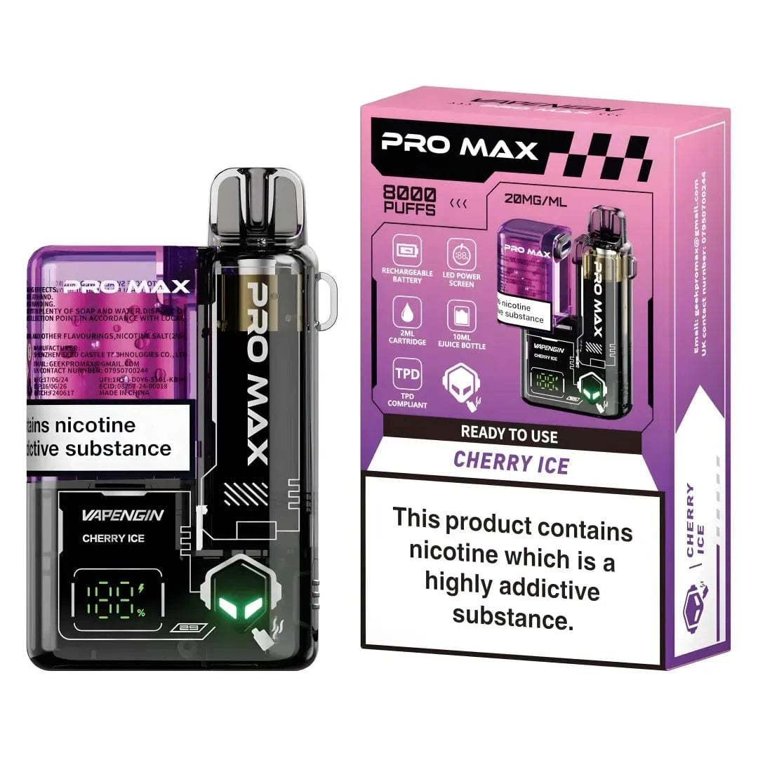 Vapengin Pro Max 8k Cherry Ice