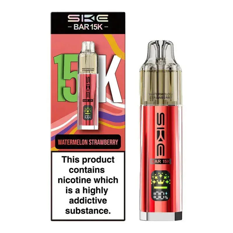 Ske Bar 15K Puffs Prefilled Pod Kit Vape At Door