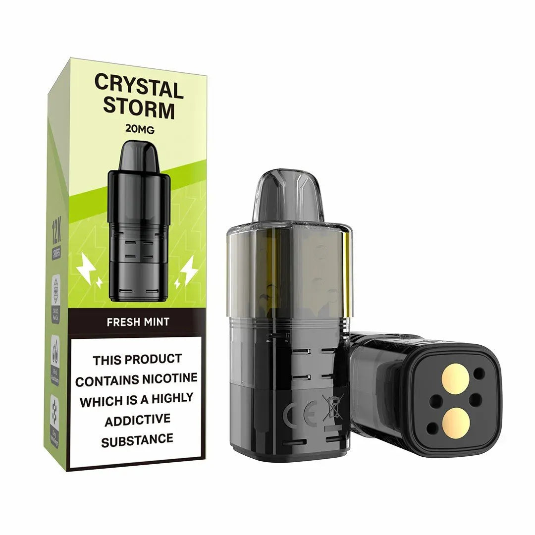Crystal Storm 12K Puffs Prefilled Replacement Pods
