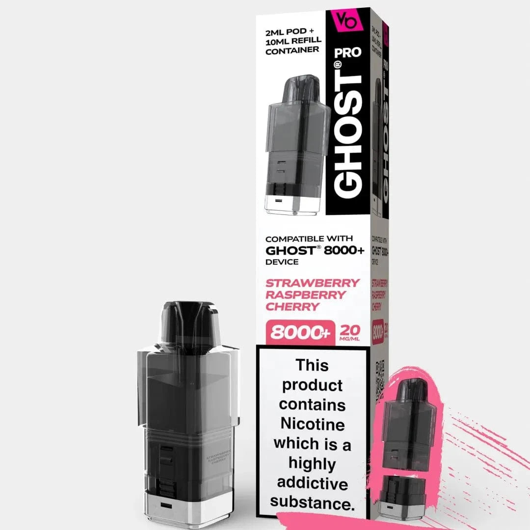 Vapes Bar Ghost Pro 8000+ Prefilled Replacement Pods