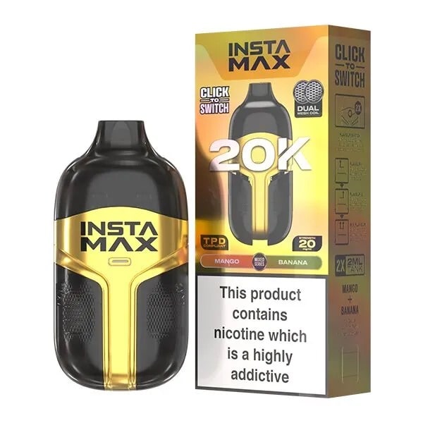 Insta Max 20000 Puffs Disposable Vape 20mg