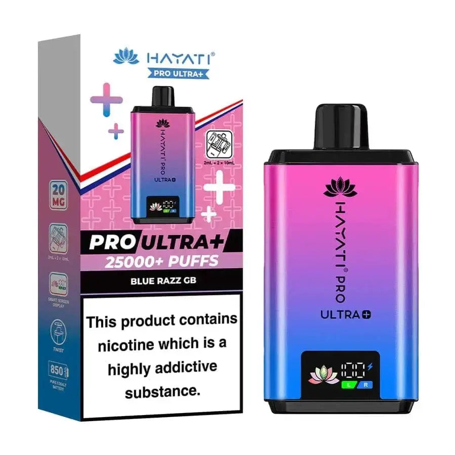 Box of 5 Hayati Pro Ultra Plus 25000 100% Authentic Vape At Door