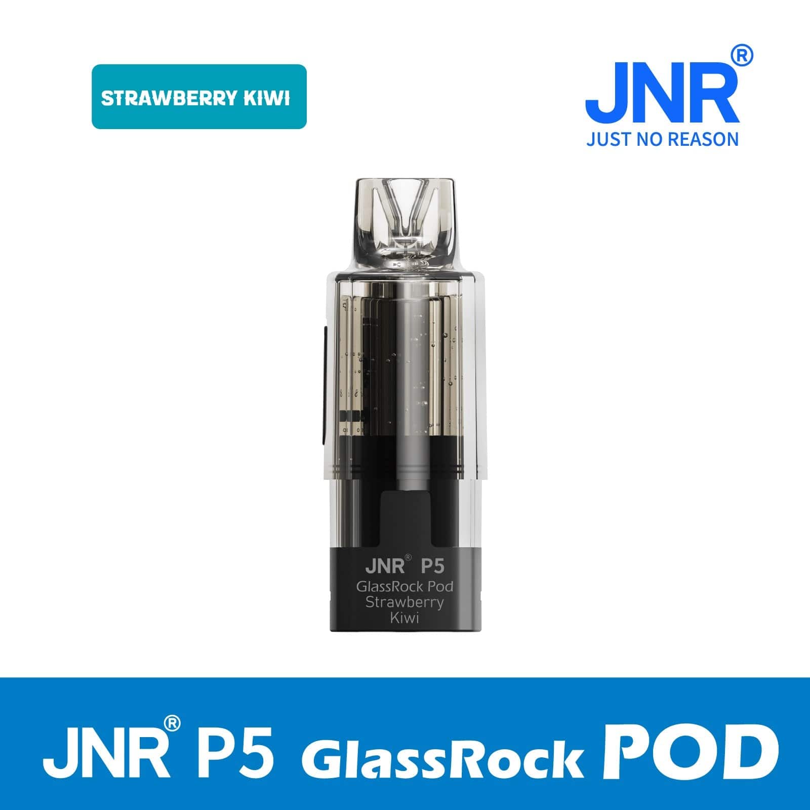JNR P5 Glassrock Prefilled Pods with Refill Containers