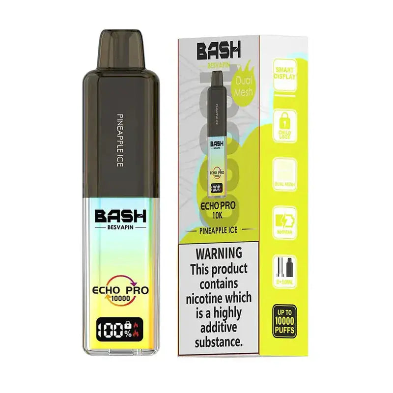 Bash Echo Pro 10k Prefilled Pod Kit Vape At Door