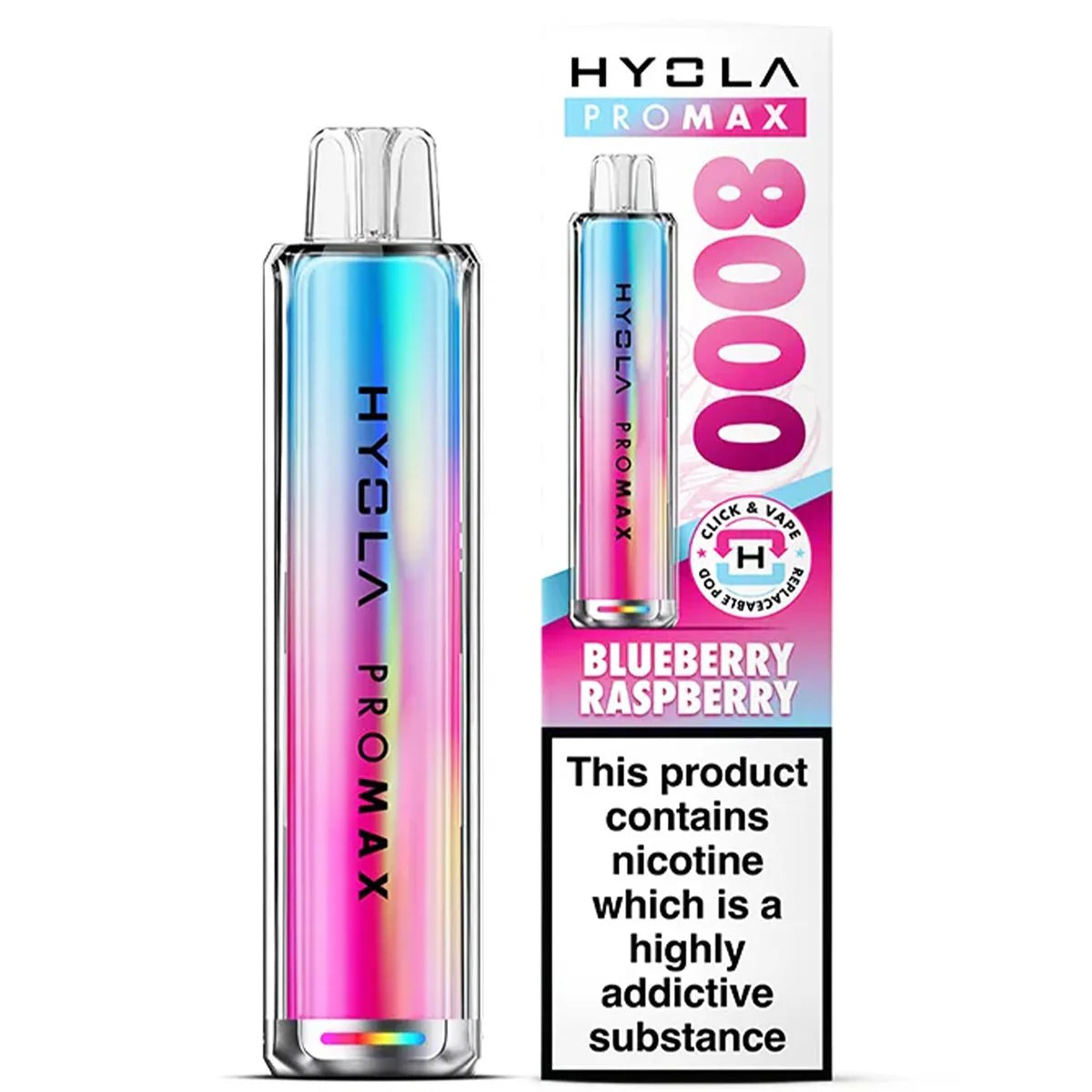 Hyola Pro Max 8000 Puffs Prefilled Pod Kit