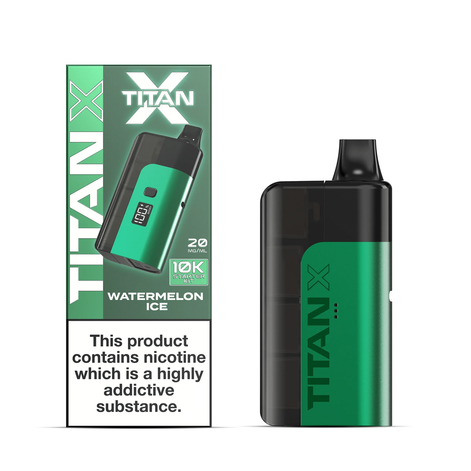 Titan X 10K Prefilled Pod Kit