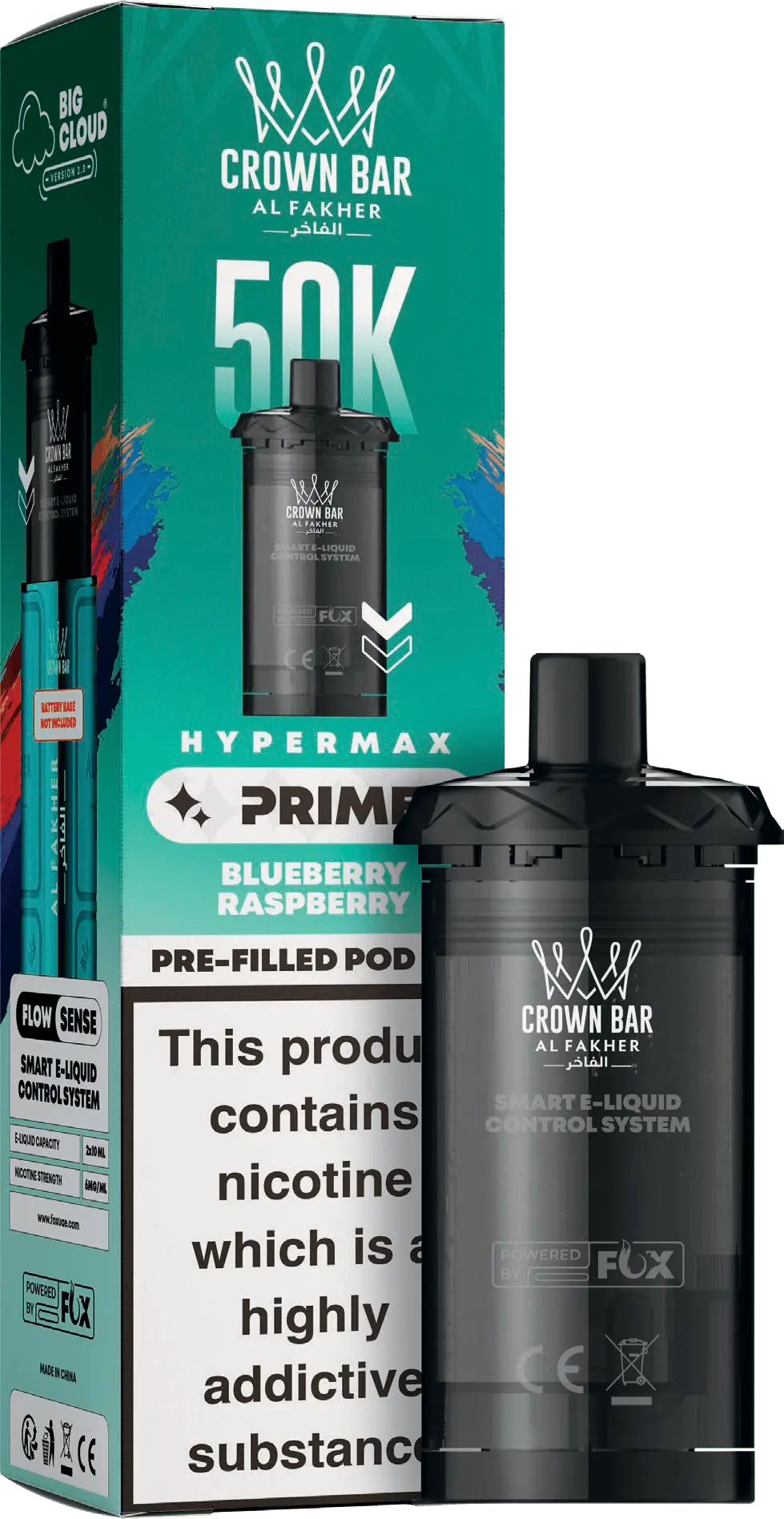 Al Fakher 50k Hypermax Prime Prefilled Pods