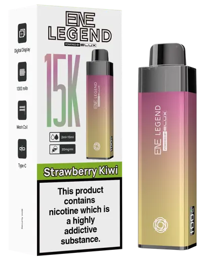 strawberry kiwi Elux Ene Legend 15K Prefilled Pod Kit