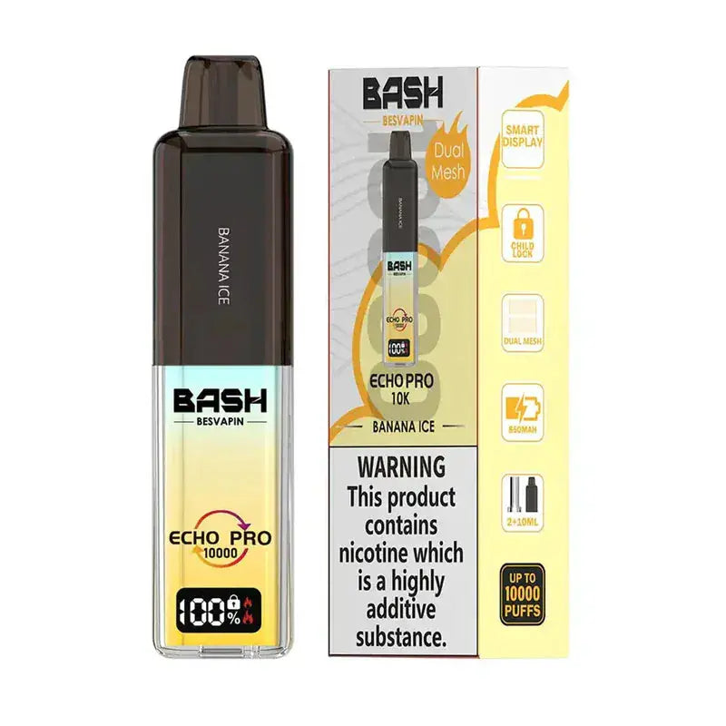 Bash Echo Pro 10k Prefilled Pod Kit Vape At Door