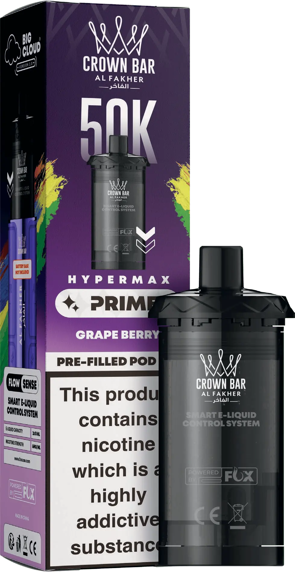 Al Fakher 50k Hypermax Prime Prefilled Pods