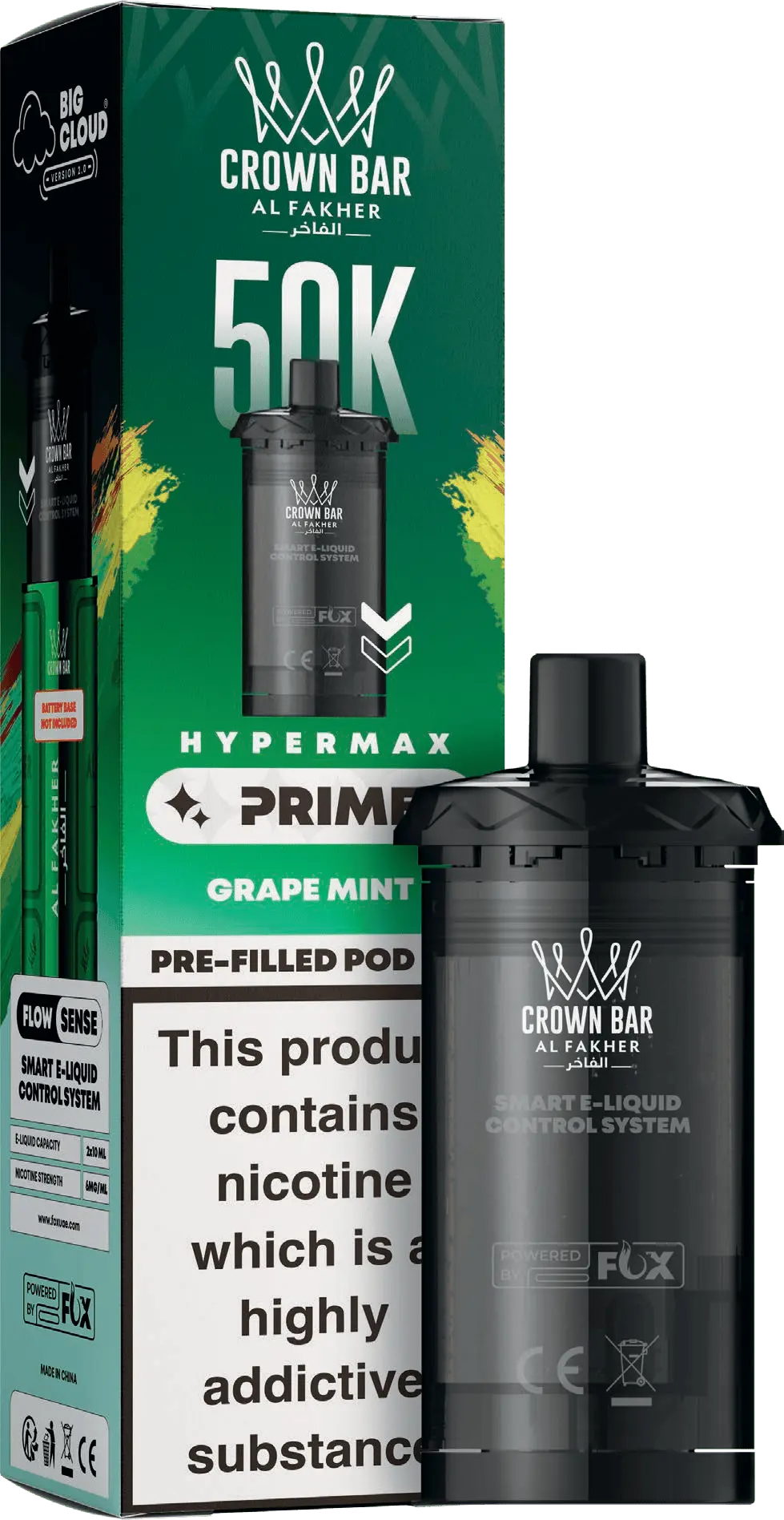 Al Fakher 50k Hypermax Prime Prefilled Pods