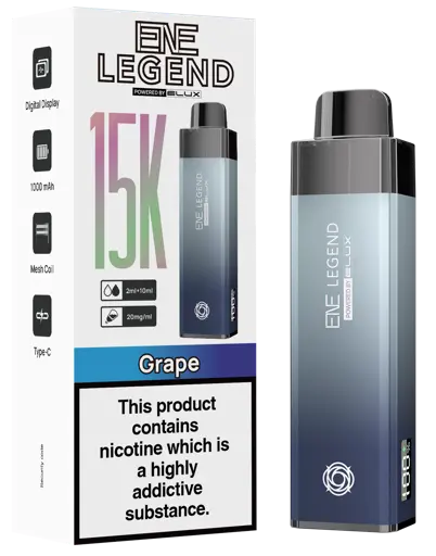 grape Elux Ene Legend 15K Prefilled Pod Kit