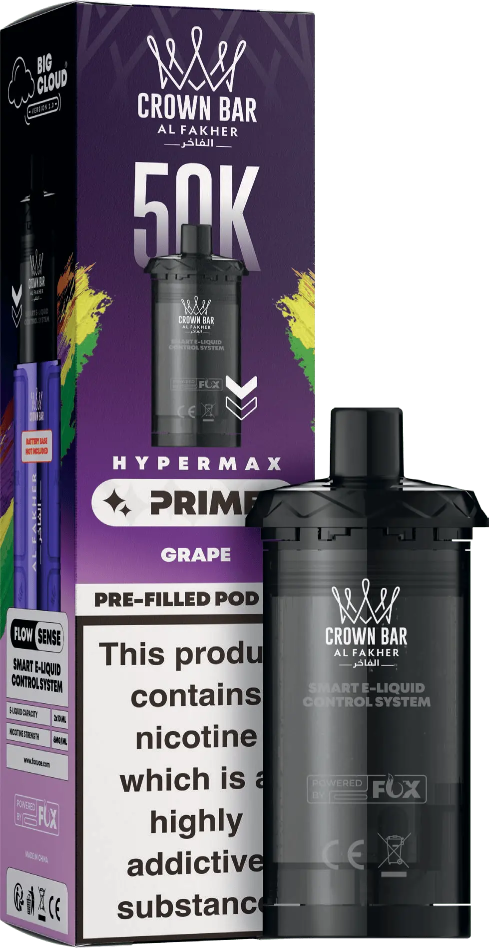Al Fakher 50k Hypermax Prime Prefilled Pods