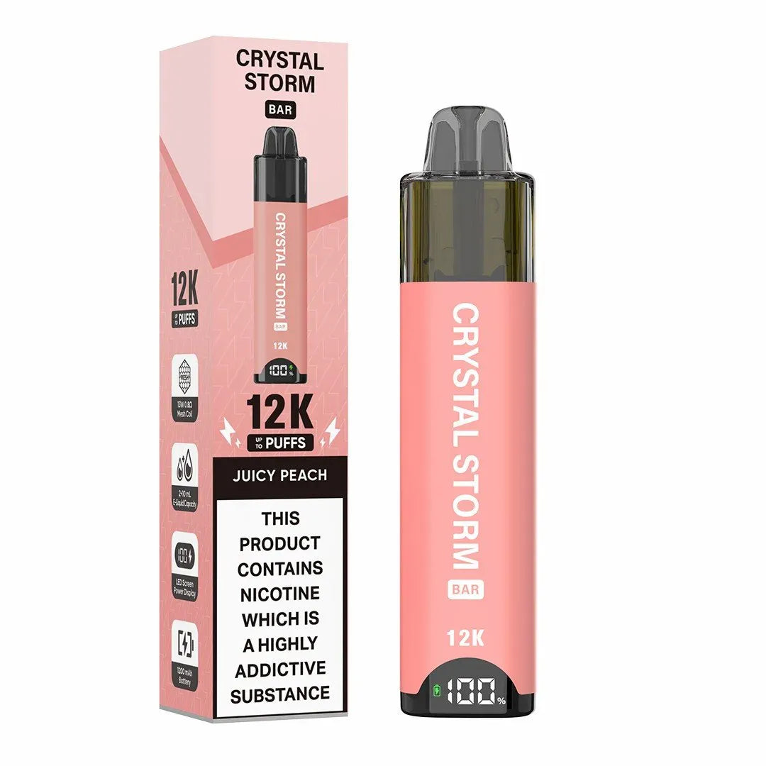 Crystal Storm Bar 12K Puffs Prefilled Pod Kit