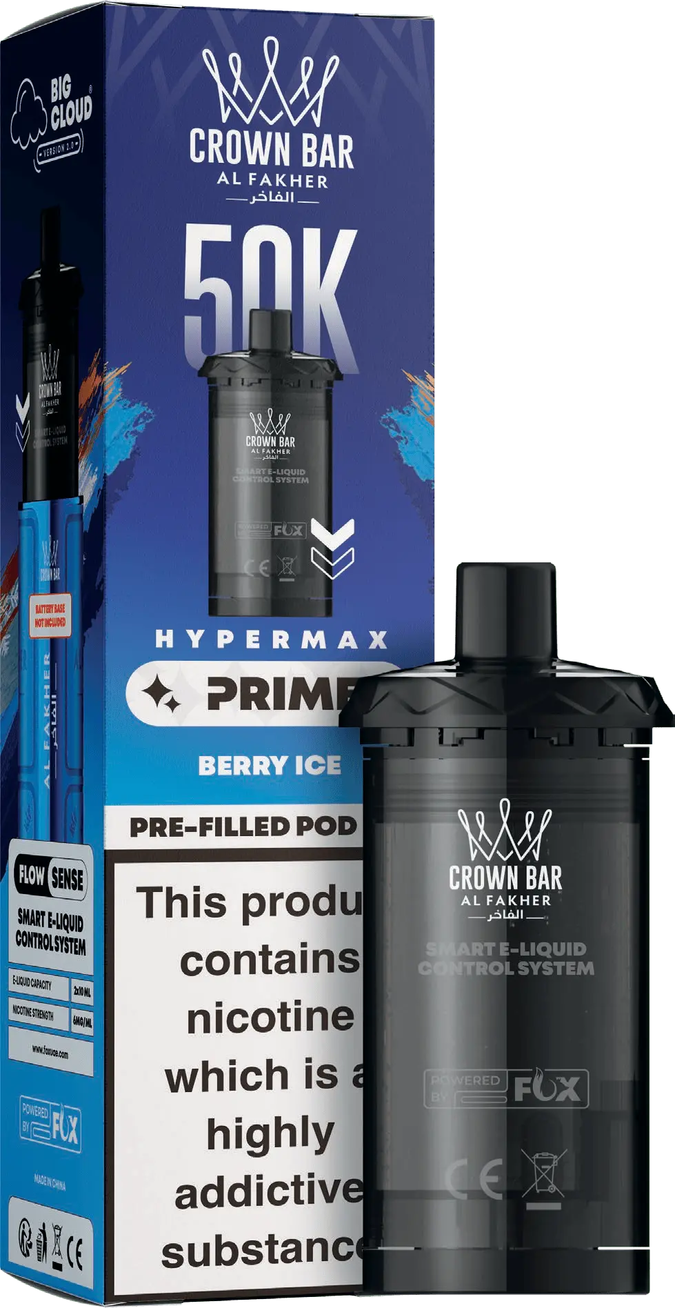 Al Fakher 50k Hypermax Prime Prefilled Pods