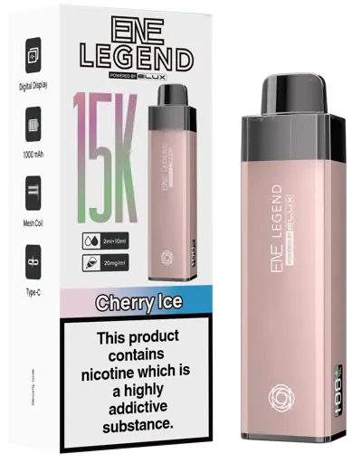 Elux Ene Legend 15K Prefilled Pod Kit  Cherry-Ice