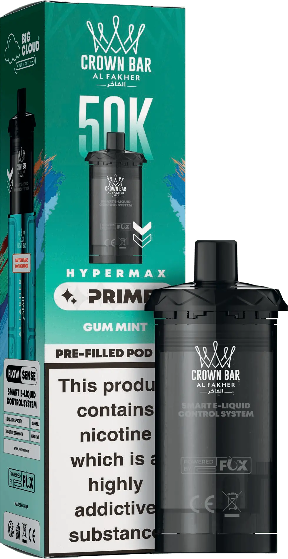 Al Fakher 50k Hypermax Prime Prefilled Pods