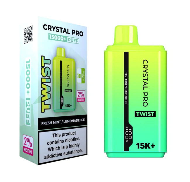 Crystal Pro Twist Fresh Mint / Lemonade Ice Cream