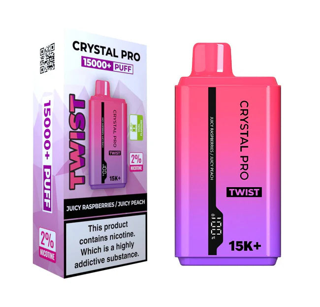 Crystal Pro Twist 15000 Puffs Disposable Vape