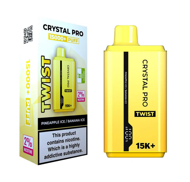 Crystal Pro Twist 15000 Puffs Disposable Vape