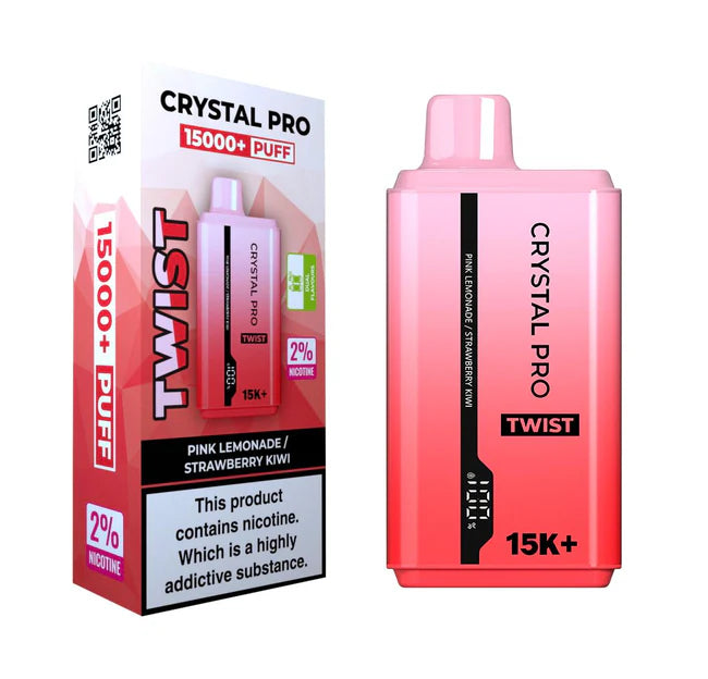 Crystal Pro Twist 15000 Puffs Disposable Vape