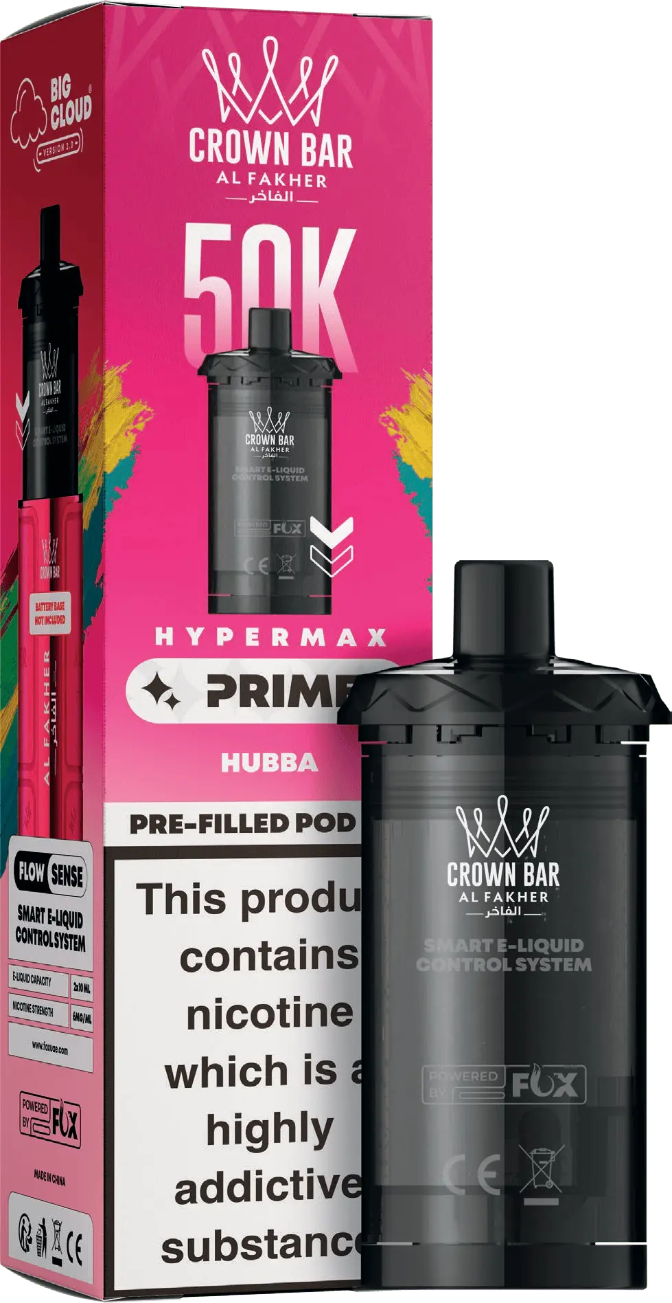 Al Fakher 50k Hypermax Prime Prefilled Pods
