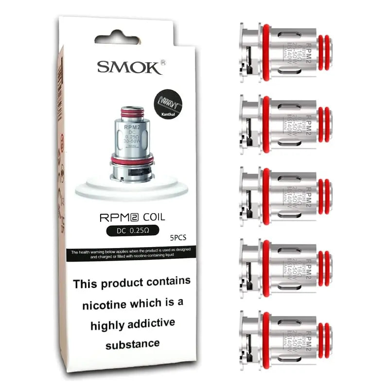 Smok RPM 2 Coils 0.25ohm DC (5 Pack) Smok
