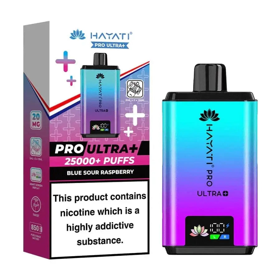 Box of 5 Hayati Pro Ultra Plus 25000 100% Authentic Vape At Door