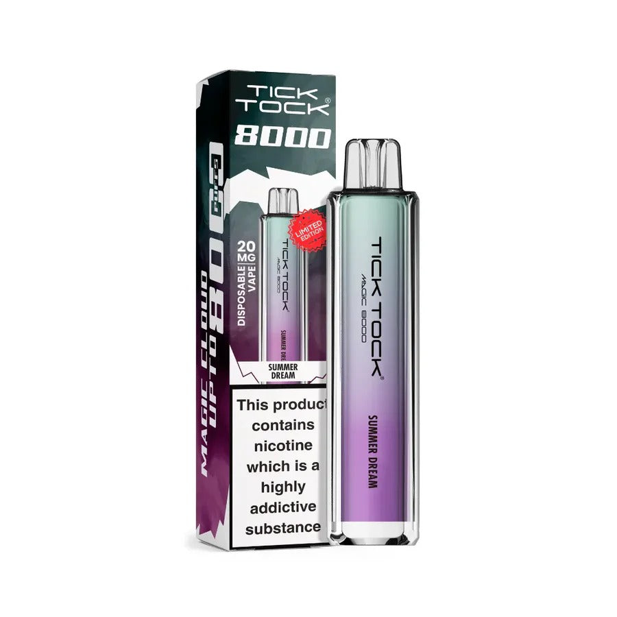 Tick Tock Magic 8000 Puffs prefilled Pod Kit
