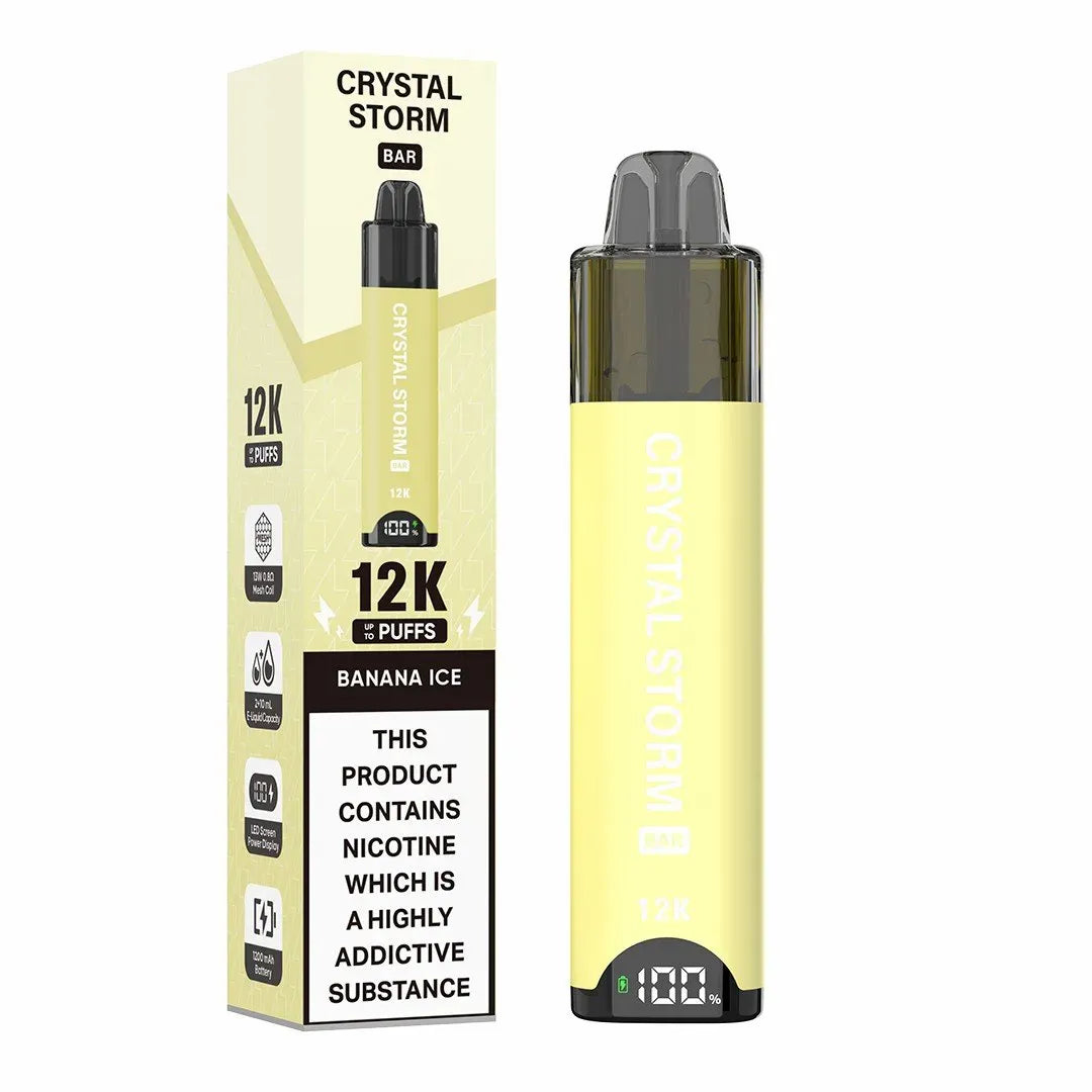 Crystal Storm Bar 12K Puffs Prefilled Pod Kit