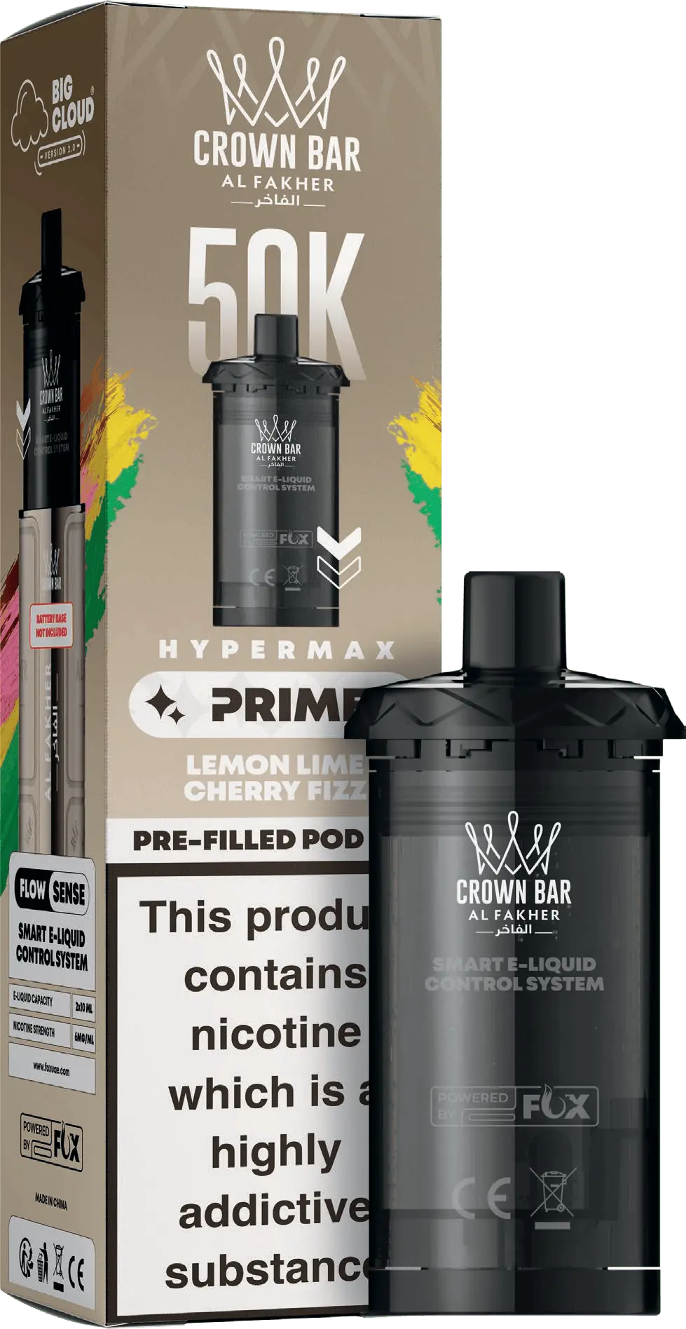 Al Fakher 50k Hypermax Prime Prefilled Pods