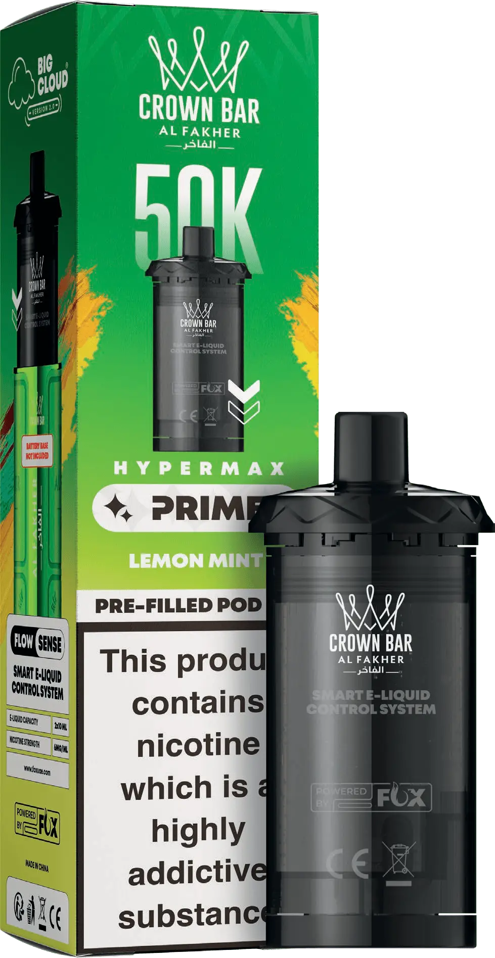Al Fakher 50k Hypermax Prime Prefilled Pods