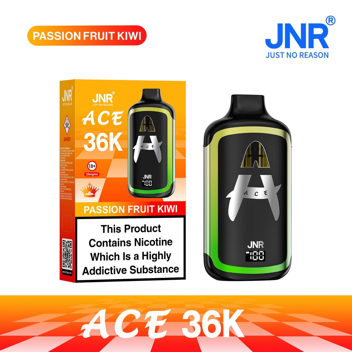 JNR Ace 36k Prefilled Pod Vape Kit