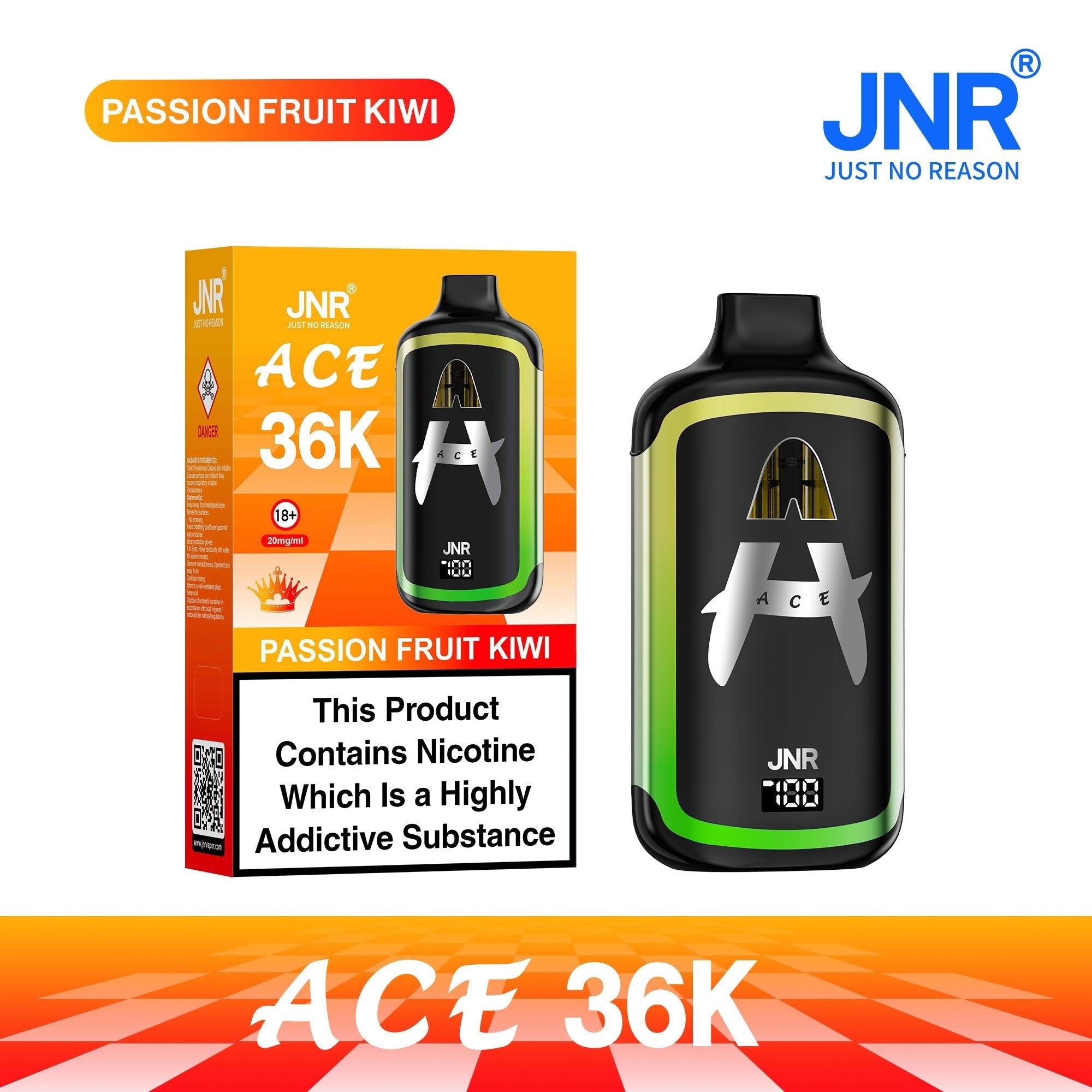 JNR Ace 36k Prefilled Pod Vape Kit